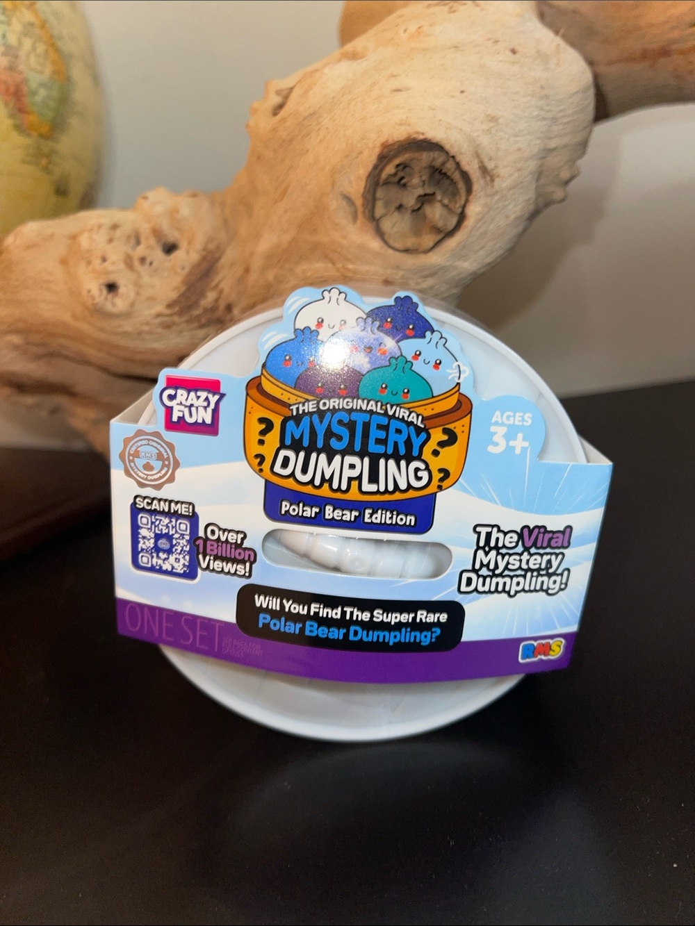 RMS Crazy Fun POLAR BEAR Edition Mystery Dumpling Viral Squishy NEW 🐻❄️🩵